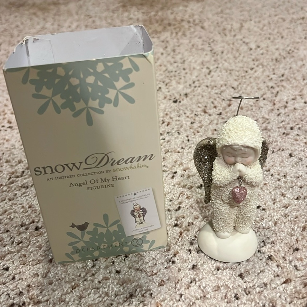 Angel of my heart snow baby